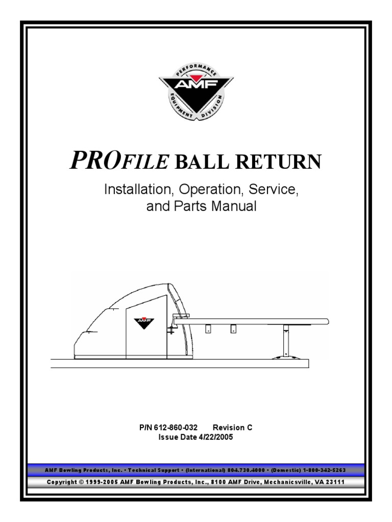 Profil_Ball_return AMF 8290XL.pdf Electrical Connector Elevator