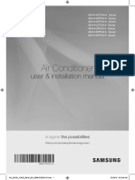 Air Conditioner Air Conditioner: User & Installation Manual User & Installation Manual