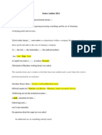 Senior Auditors Paper 2014docx PDF