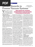 Reduce Hazards-Vaccum System