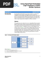 Using Signaltap Ii Embedded Logic Analyzers in Sopc Builder Systems