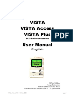 VISTA Plus ECG Holter Recorders User Manual English