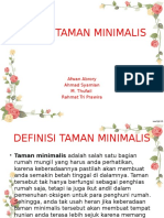 Model Taman Minimalis