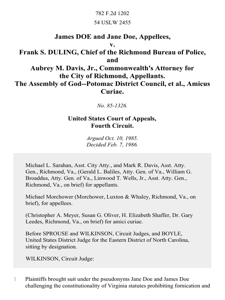 United States Court of Appeals, Fourth Circuit Download Free PDF