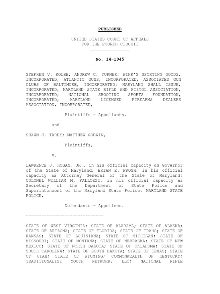 Published | PDF | Second Amendment To The United States Constitution ...