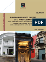 El Derecho Al Debido Proceso en La Jurisprudencia, Corte Suprema de Justicia de La República, Tribunal Constitucional Del Perú, Corte Interamericana de Derechos Humanos_César Landa Arroyo