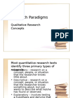 Research Paradigms