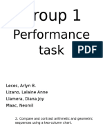 Performance Task: Group 1