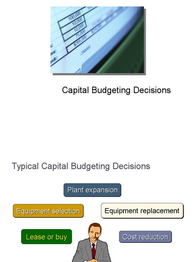 Capital Budgeting Decisions | PDF | Net Present Value | Depreciation
