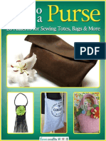 How To Make A Purse 20 Patterns For Sewing Totes Bags and More PDF