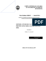 Sinteze Studii de Caz Si Teste Grila Privind Aplicarea IAS Revizuite IFRS Vol I 2007