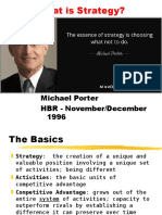 01 Porter - What Is Strategy - HBR