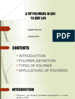 Role of Polymers