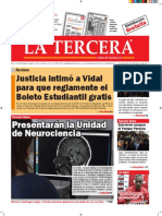Diario La Tercera 17.08.2016