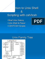 Shell and Unix