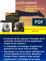 10.- Evolución de Especies