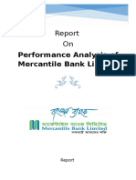 Performance Analysis of Mercantile Bank Limited