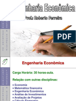 1 Aula Apresentação Engenharia Econômica