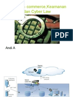 Download Hukum E- CommerceKeamanan Dan Cyber Law by andi arfian SN32150217 doc pdf