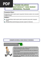 Download Tradisi Sejarah Sudah Kenal Tulisan by nur_smanio SN32150766 doc pdf
