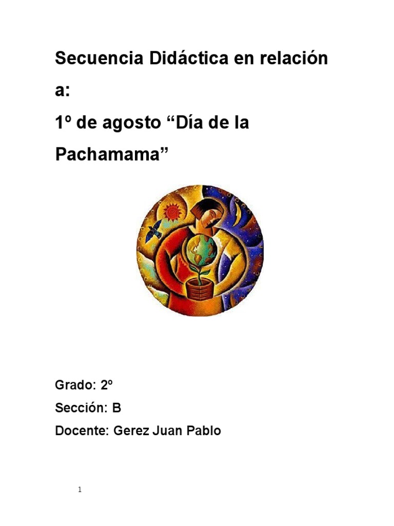 Actividades para el Día de la Pachamama | PDF