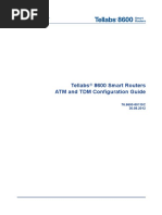 Tellabs 8600 ATMand TDMConfiguration Guide