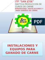 Instalaciones ganaderas esenciales