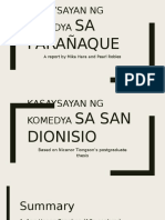 Komedya NG San Dionisio