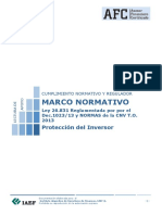 AFC Protección Del Inversor Manual 2016