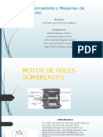 Motor de Polos Sombreados (Transformadores) Preciso