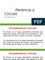 Circunferencia y Círculo