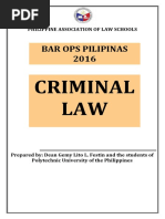 PALS Criminal Law 2016 PDF