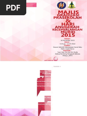Buku Program Hari Anugerah Cemerlang