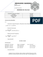 Memoria de Calculo Ing. Othon