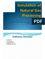 Simulation of Natural Gas Processing