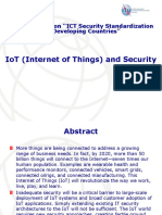 ITU Workshop on IoT Security Challenges and Solutions