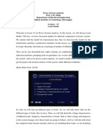 Power System Analysis Prof. A.K. Sinha Department of Electrical Engineering Indian Institute of Technology, Kharagpur Lecture - 15 Load Model