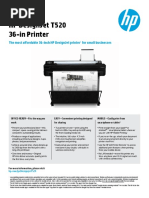 HP Designjet T520 36-In Printer