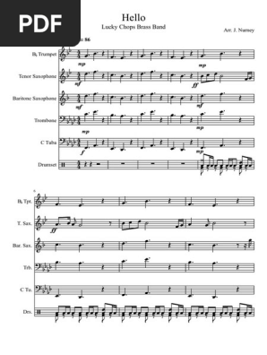 Hello Lucky Chops Jazz Woodwind Instruments