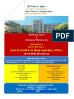 Current Practices in Drug Regulatory Affairs: JSS University, Mysore