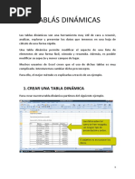 Tablas Dinamicas
