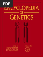 Download Encyclopedia of Genetics - Sydney Brenner Jeffrey H Miller AP 2001pdf by Antonio Faustino SN321550163 doc pdf