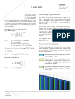 Aquatherm Head Loss