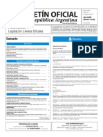 Boletín Oficial de La República Argentina, Número 33.442. 18 de Agosto de 2016