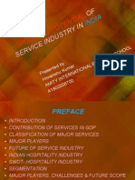 Growth & Potential of Service Industry in India_2010