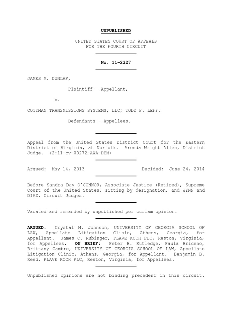 Unpublished PDF Tort Tortious Interference