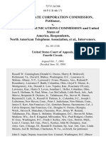 Virginia State Corporation Commission v. Federal Communications Commission and United States of America, North American Telephone Association, Intervenors, 737 F.2d 388, 4th Cir. (1984)