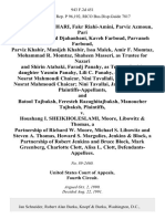 Hedayat Zolfaghari, Fakr Riahi-Amini, Parviz Azmoun, Pari Azmoun, Massoud Djahanbani, Kaveh Farboud, Parvaneh Farboud, Parviz Khabir, Manijeh Khabir, Issa Malek, Amir F. Momtaz, Mohammad R. Momtaz, Shaheen Masseri, as Trustee for Nazari and Shirin Atabaki, Faradj Panahy, as Trustee for His Daughter Yasmin Panahy, Lili C. Panahy, as Trustee for Nosrat Mahmoudi Chaicar, Nini Tavallali, as Trustee for Nosrat Mahmoudi Chaicar Nini Tavallai, Jalal C. Tavallali, and Batool Tajbaksh, Feresteh Razaghitajbaksh, Manoucher Tajbaksh v. Houshang I. Sheikholeslami, Moore, Libowitz & Thomas, a Partnership of Richard W. Moore, Michael S. Libowitz and Steven A. Thomas, Howard S. Margulies, Jenkins & Block, a Partnership of Robert Jenkins and Bruce Block, Mark Greenberg, Charlotte Clott, Alisa L. Clott, 943 F.2d 451, 4th Cir. (1991)