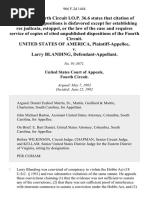 United States v. Larry Blanding, 966 F.2d 1444, 4th Cir. (1992)