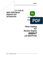 Manual de Partes Motor John Deere 4024t